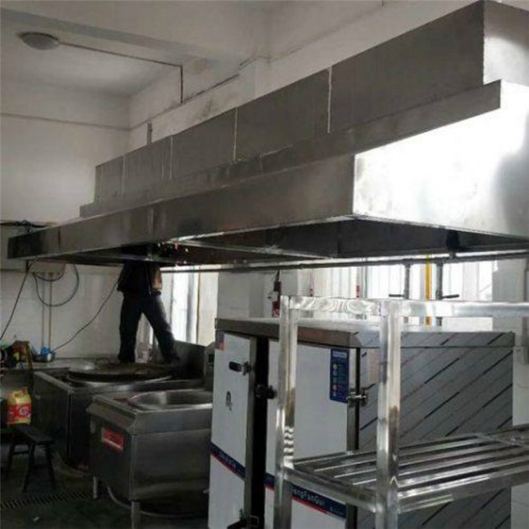 松崗白鐵風管生產廠家承接松崗酒店廚房排煙管道工程安裝